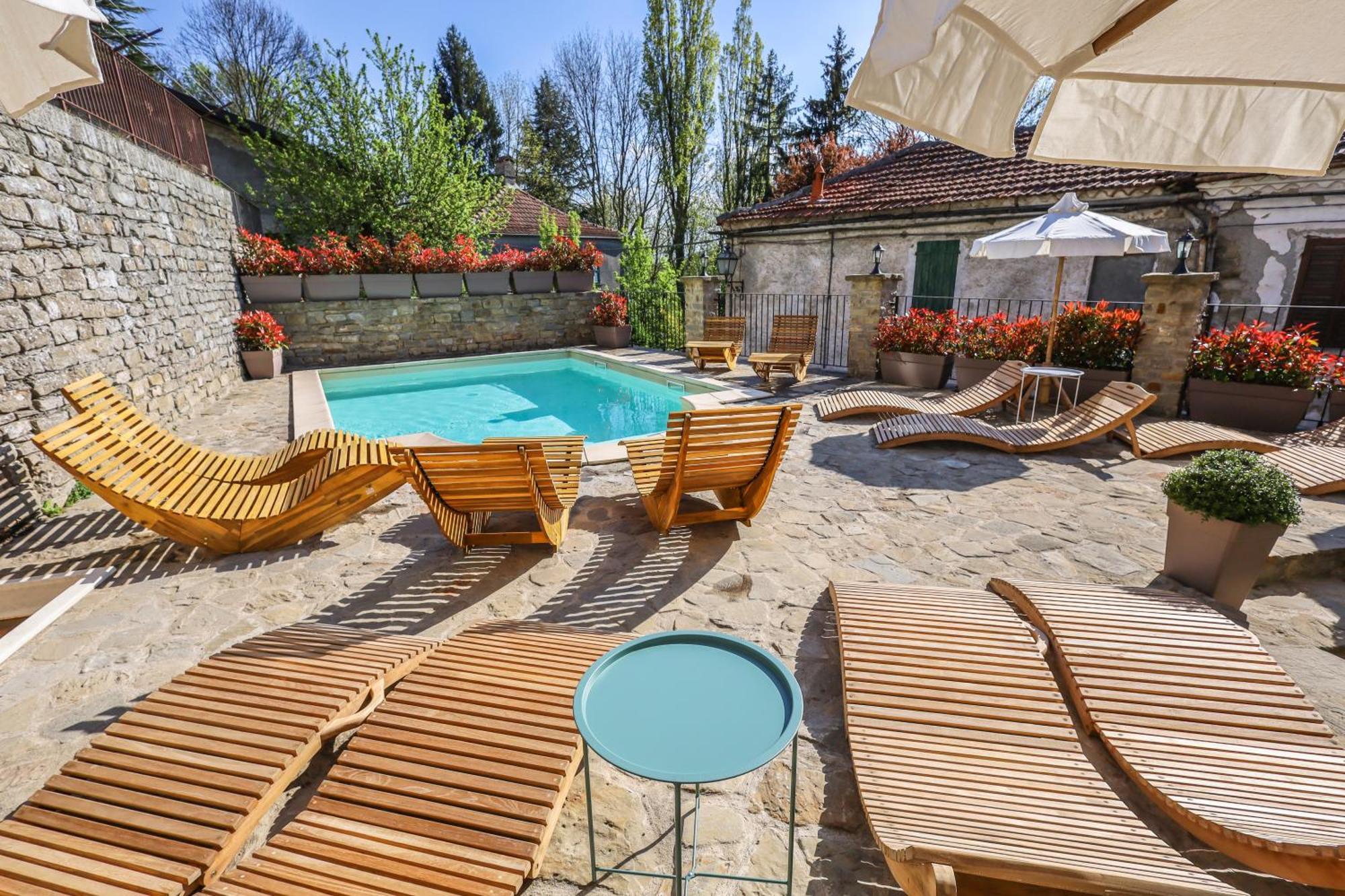 Albergo Del Bramante Roccaverano Екстер'єр фото